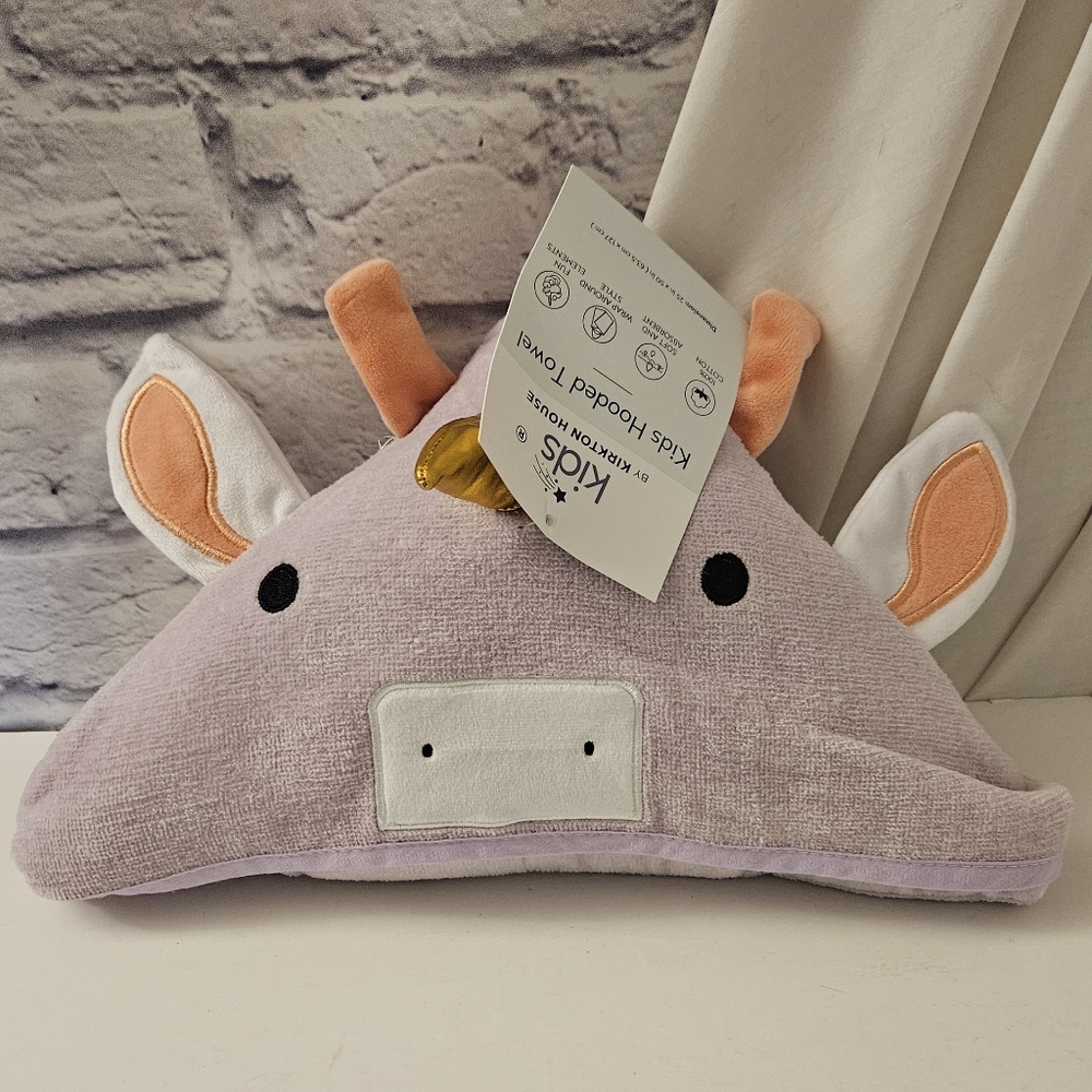 Kids Hooded Unicorn Narwhal Towel